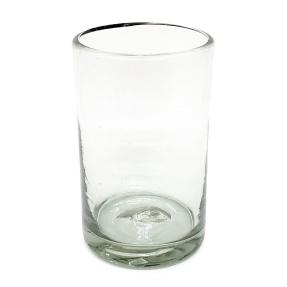  / vasos grandes transparentes, 14 oz, Vidrio Reciclado, Libre de Plomo y Toxinas